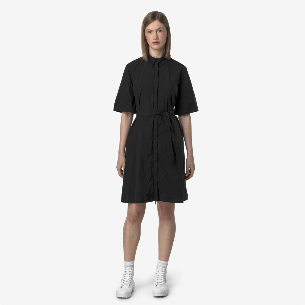 Jackets_WOMAN_LIZY_3/4 Length_Black Pure - Commercial 4