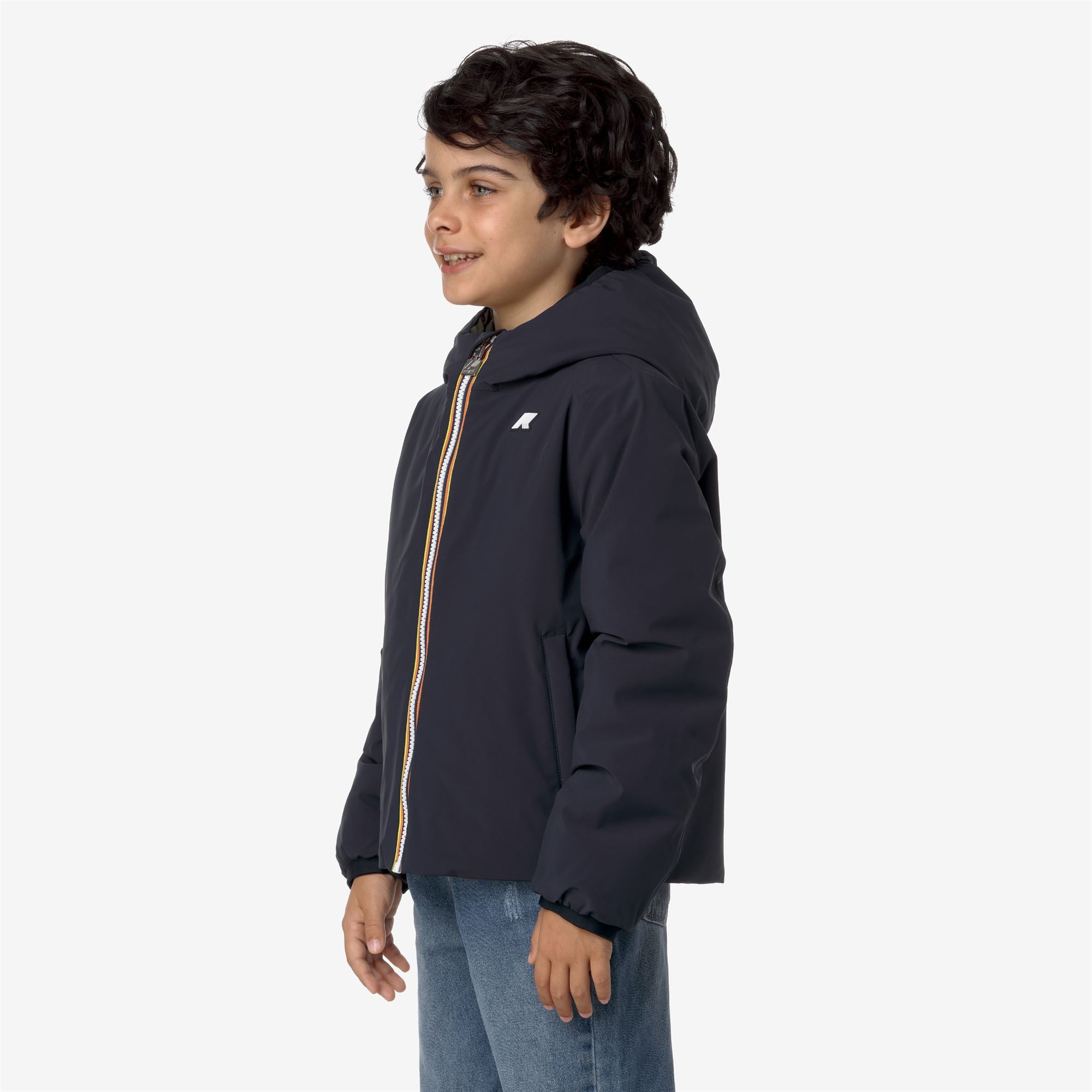 Jackets_BOY_P. JACK ST WARM DOUBLE_Short_Blue D-Green B - Commercial 5