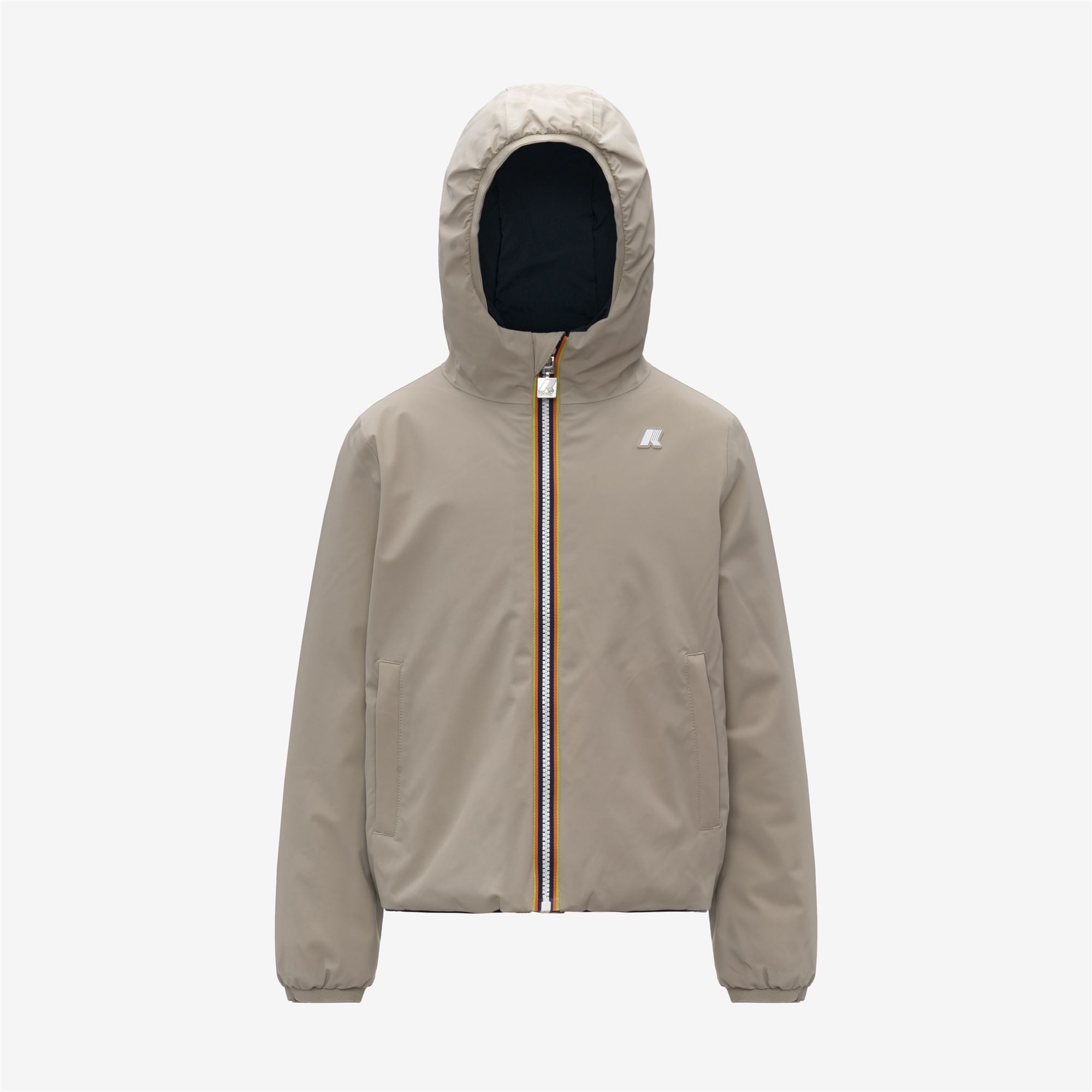 Jackets_BOY_P. JACK ST WARM DOUBLE_Short_Beige Cashmere - Blue Depth - Commercial 1