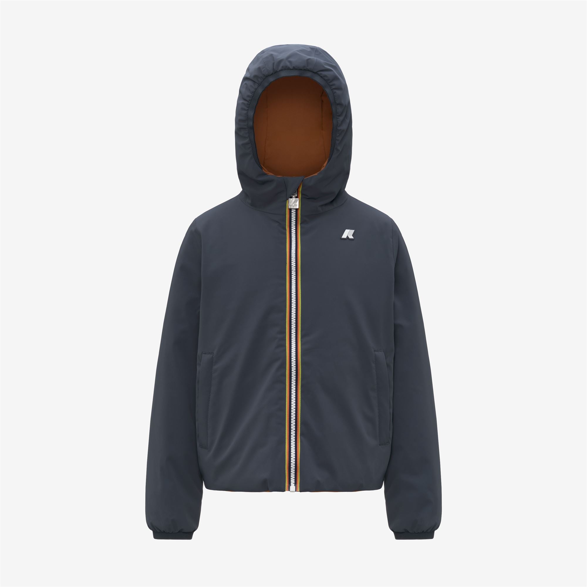 Jackets_BOY_P. JACK ST WARM DOUBLE_Short_Blue Airforce - Orange Adobe - Commercial 1