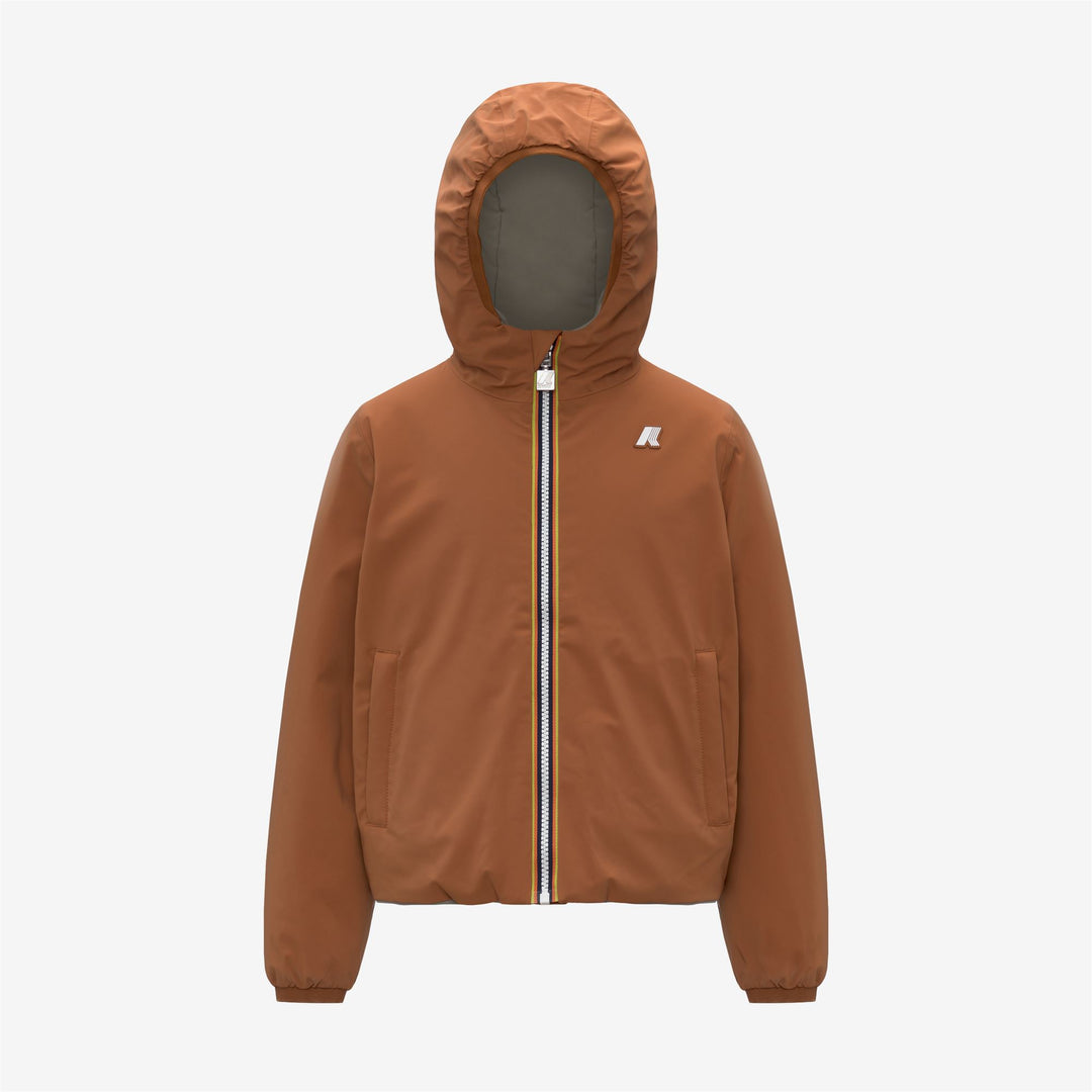 Orange Boy's Reversible Insulated Short Jacket 01