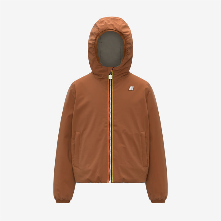 Orange Boy's Reversible Insulated Short Jacket 1