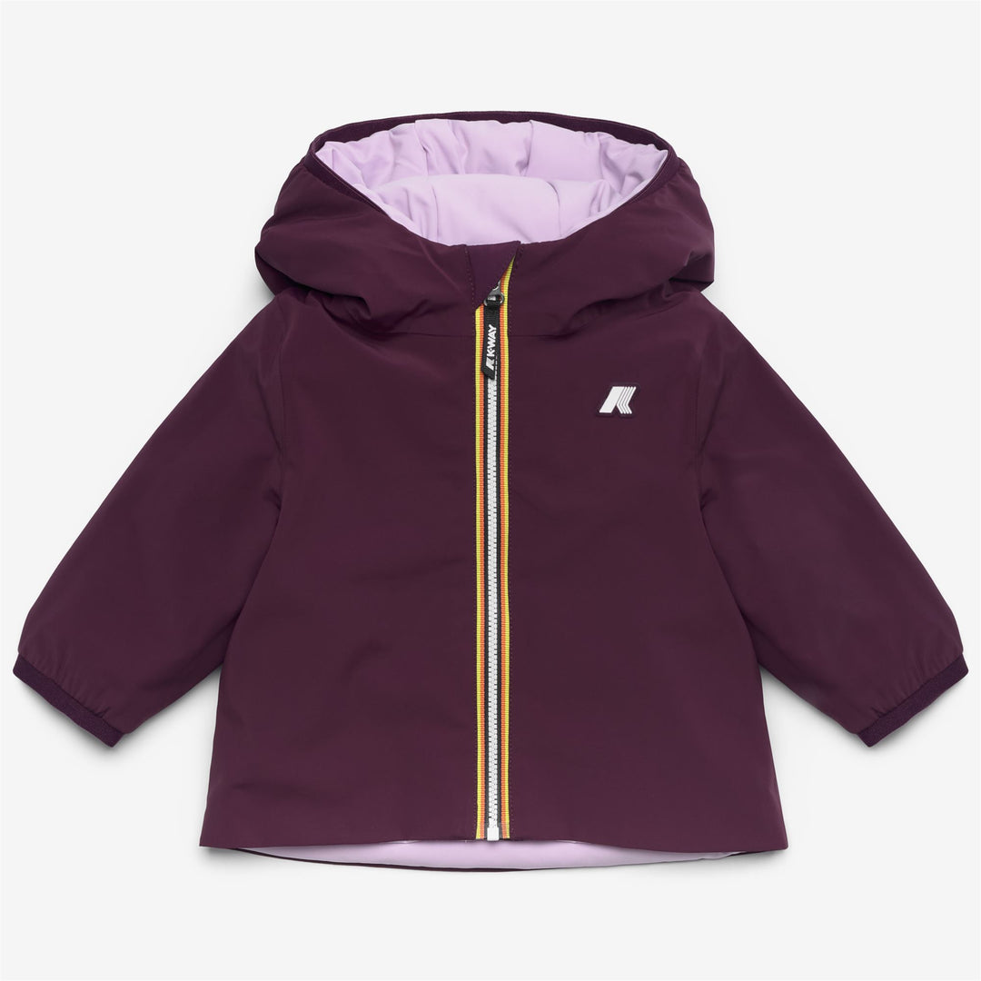 Jackets Bambino/a JACK ST WARM REVERSIBLE Corta VIOLET DK