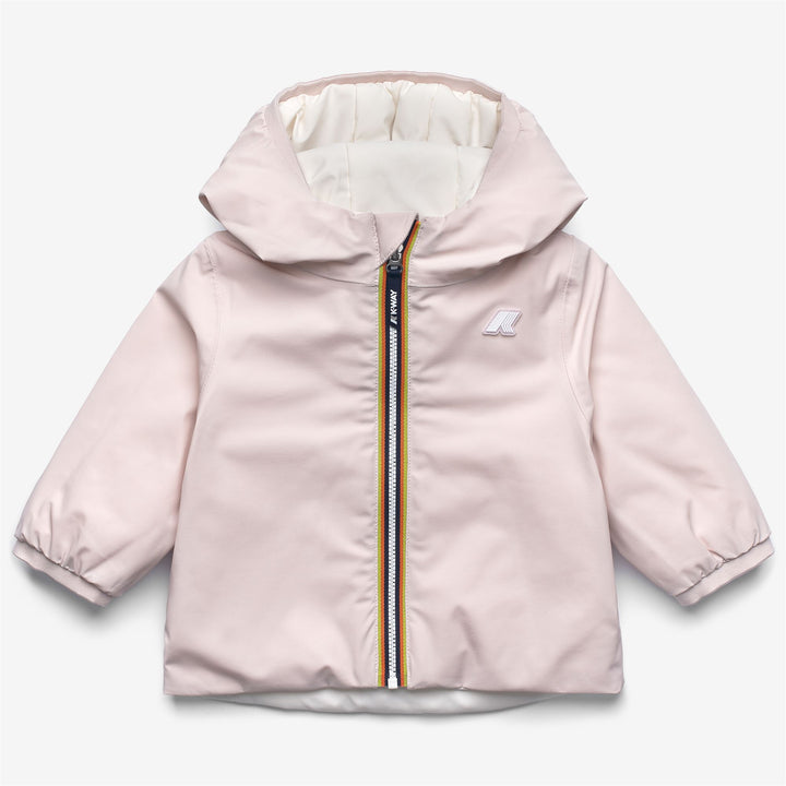 Grey unisex Kid's Reversible Waterproof Jacket with Padding 1