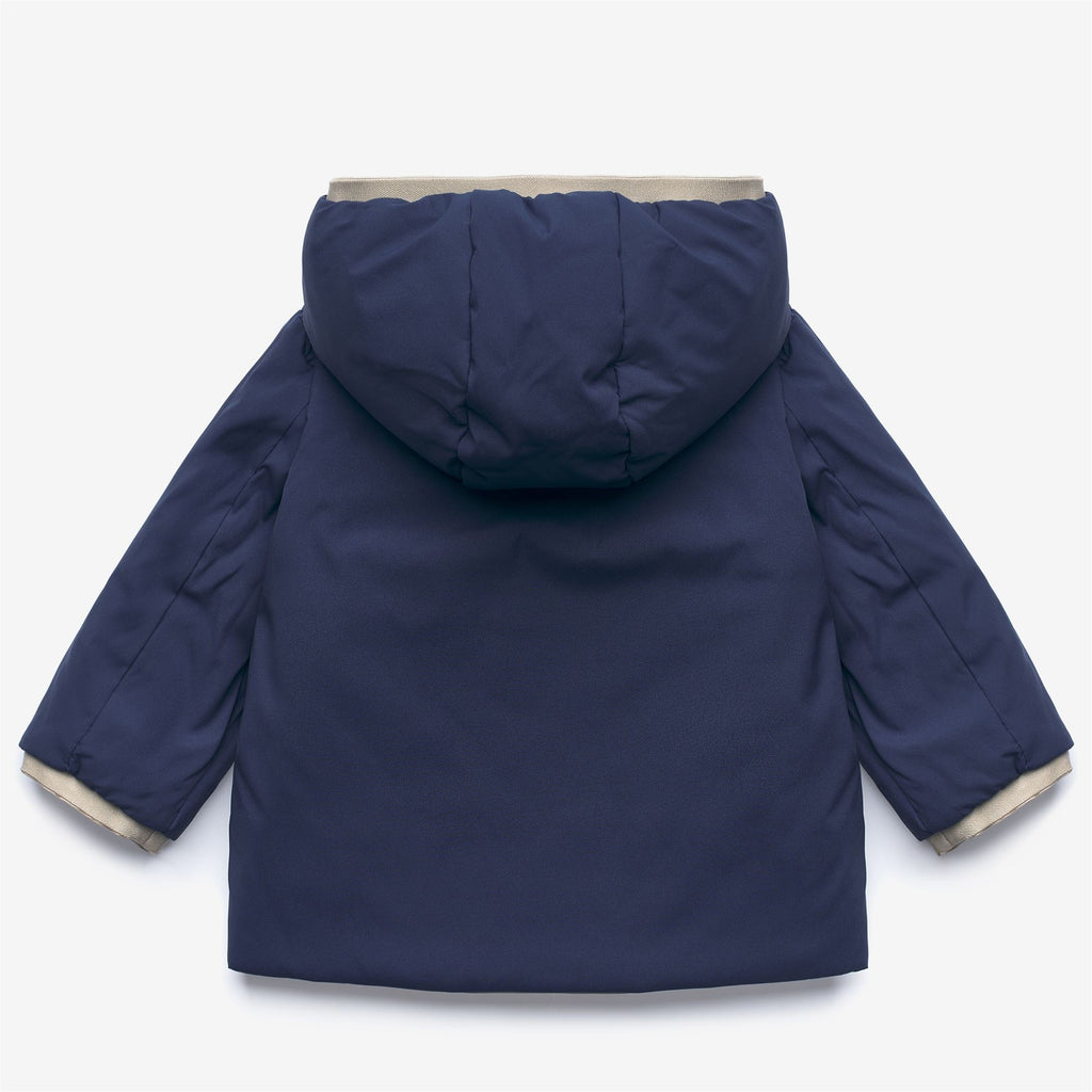 Jackets_KID UNISEX_E. JACK ST WARM DOUBLE_Short_Beige Cashmere - Blue Deep Cobalt - Commercial 4