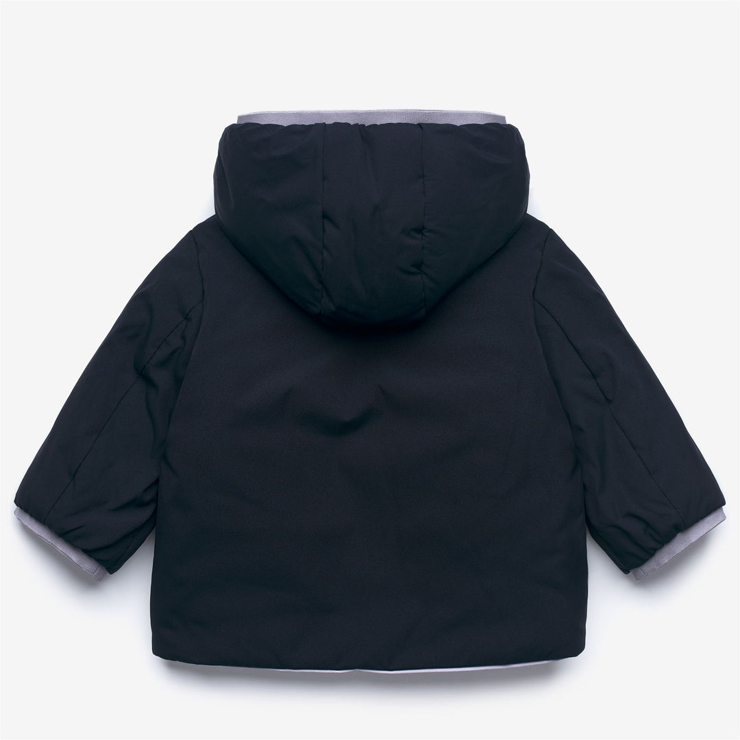 Violet unisex Kid's Reversible Warm Jacket main