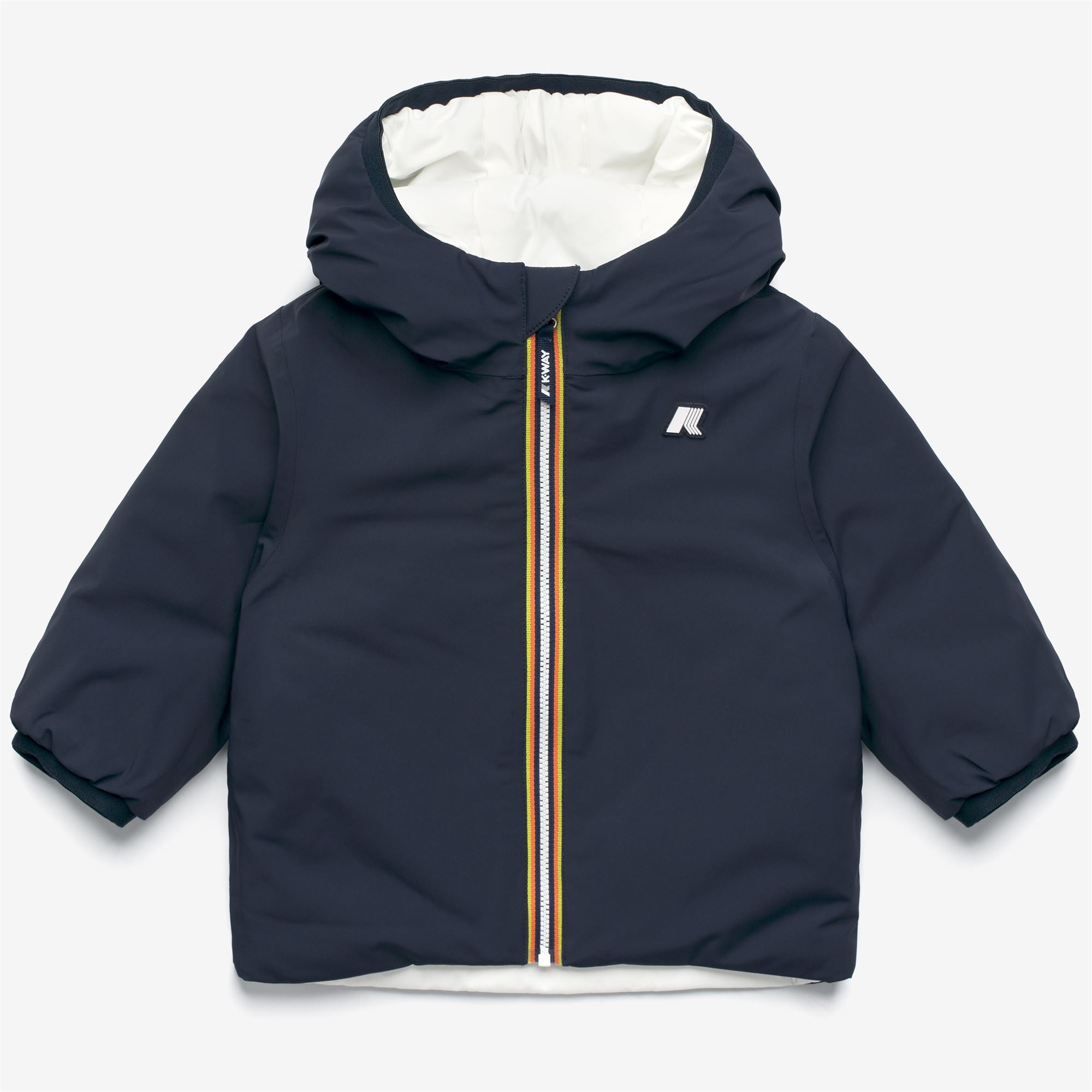 Jackets_KID UNISEX_E. JACK ST WARM DOUBLE_Short_Blue Depth - White Natural - Commercial 1