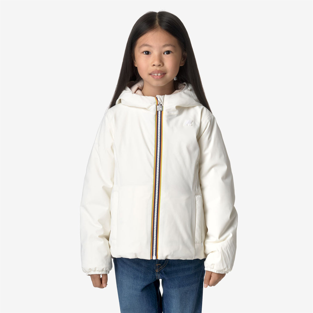 Jackets_GIRL_P. LILY ST WARM DOUBLE_Short_White G-Pink T - Commercial 4
