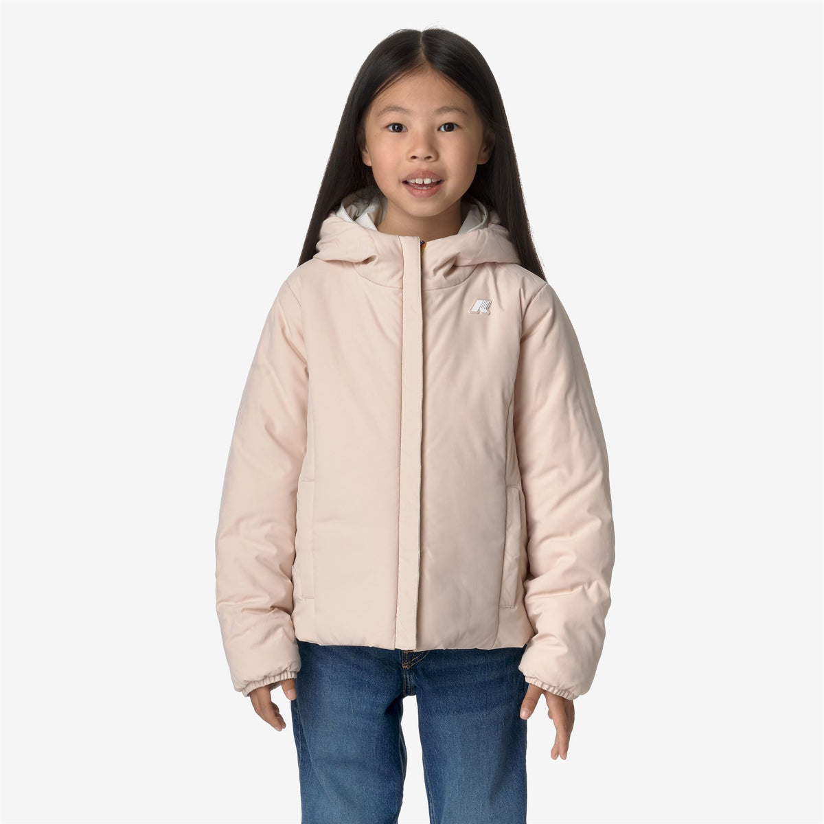 Jackets_GIRL_P. LILY ST WARM DOUBLE_Short_White G-Pink T - Commercial 7