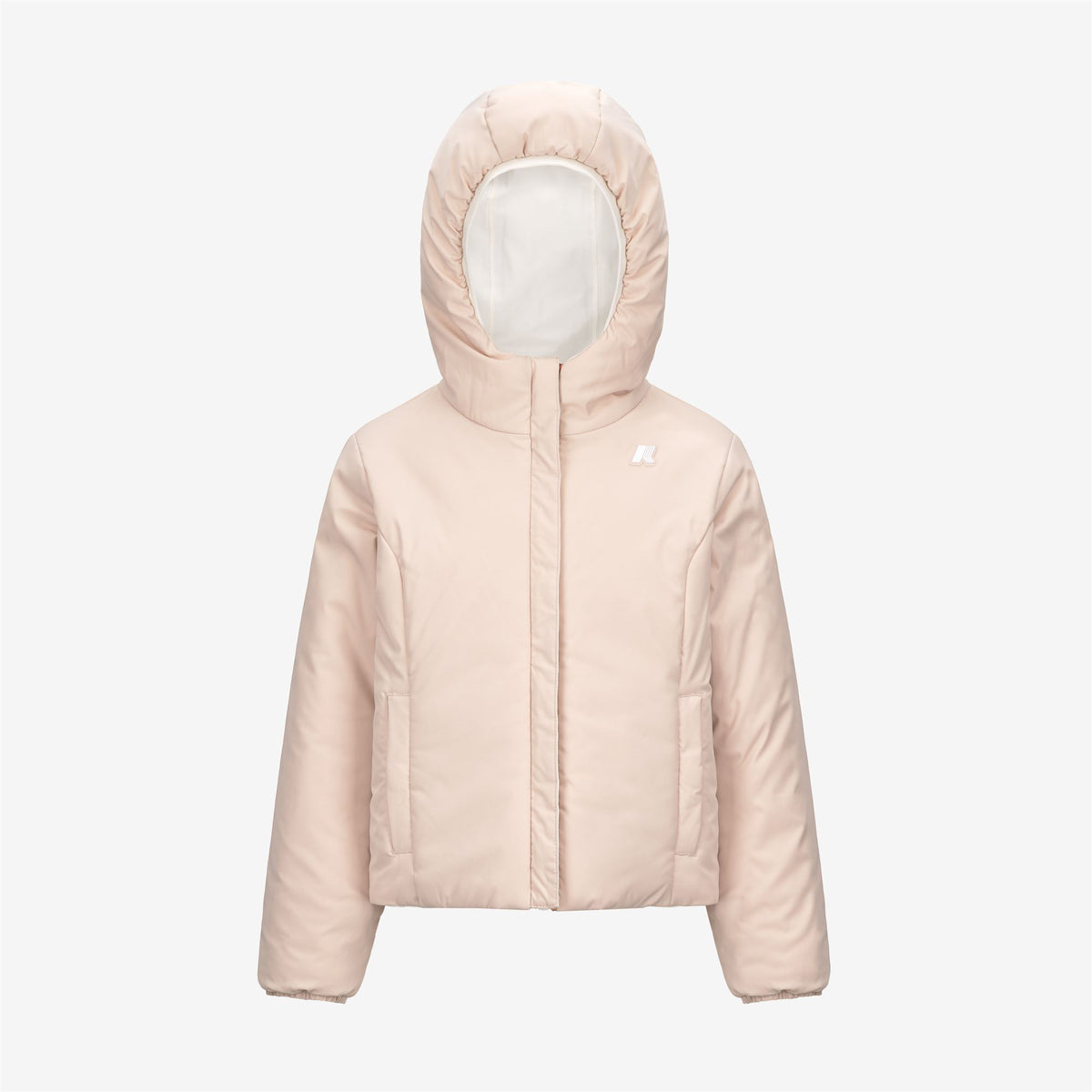 Jackets_GIRL_P. LILY ST WARM DOUBLE_Short_White G-Pink T - Commercial 2