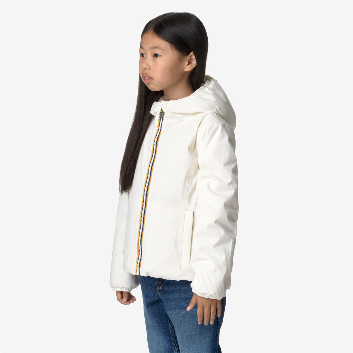 Jackets_GIRL_P. LILY ST WARM DOUBLE_Short_White G-Pink T - Commercial 5