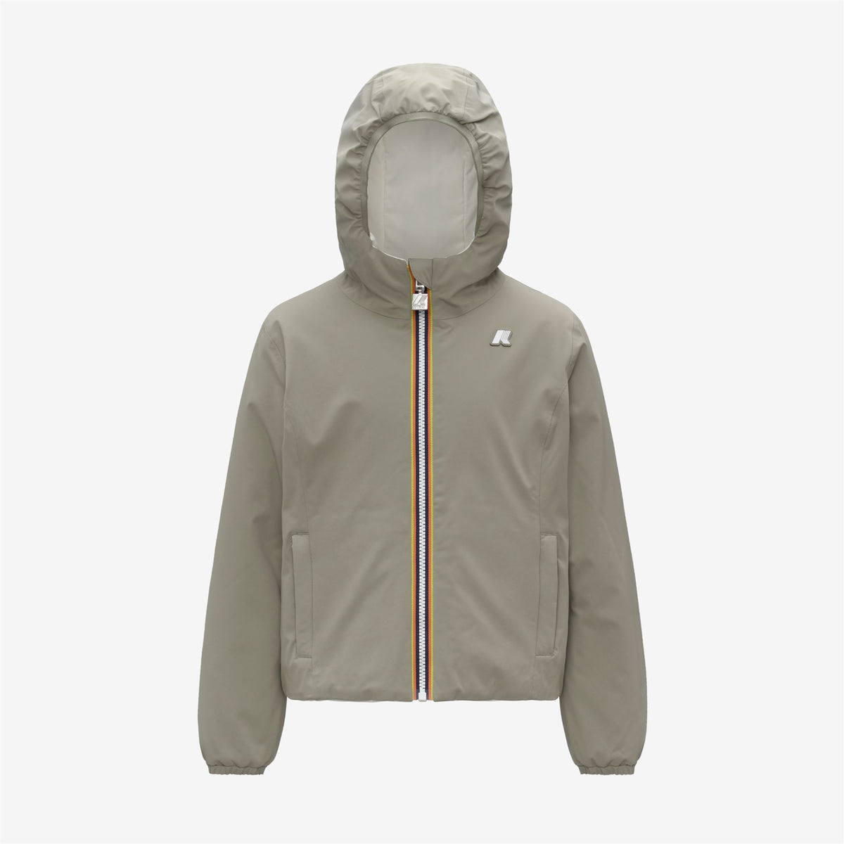 Jackets_GIRL_P. LILY ST WARM DOUBLE_Short_Green Oak - White Gardenia - Commercial 1