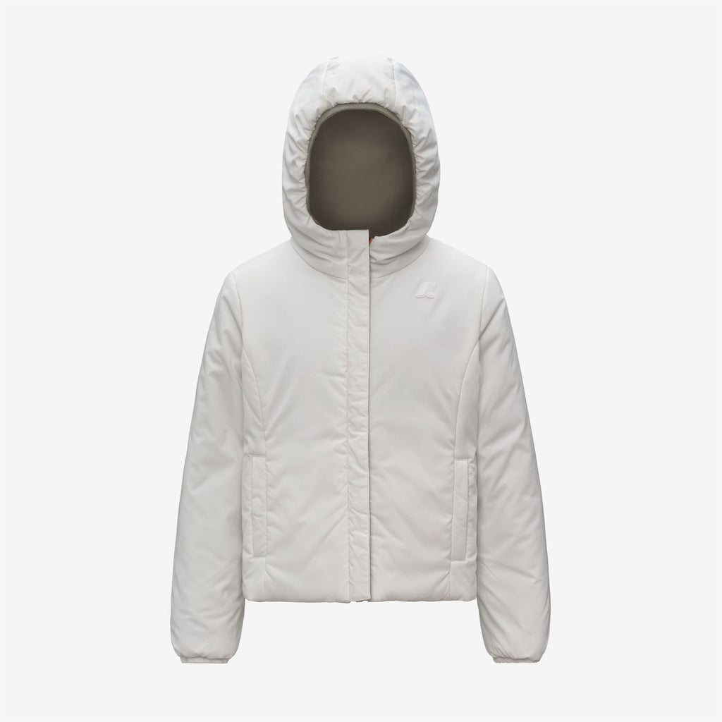 Jackets_GIRL_P. LILY ST WARM DOUBLE_Short_Green Oak - White Gardenia - Commercial 2