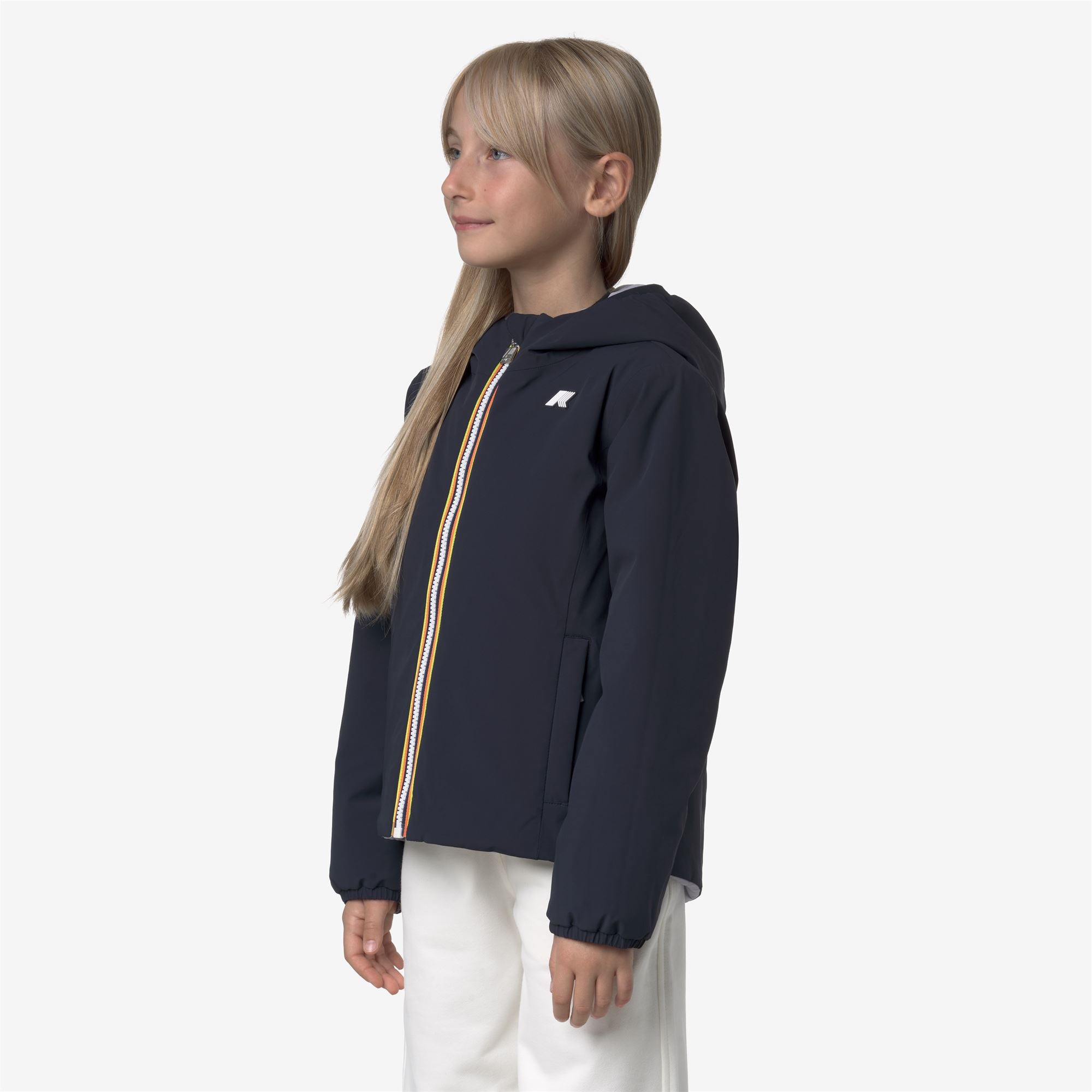 Jackets_GIRL_P. LILY ST WARM DOUBLE_Short_Blue Depth - Violet Lavender - Commercial 5