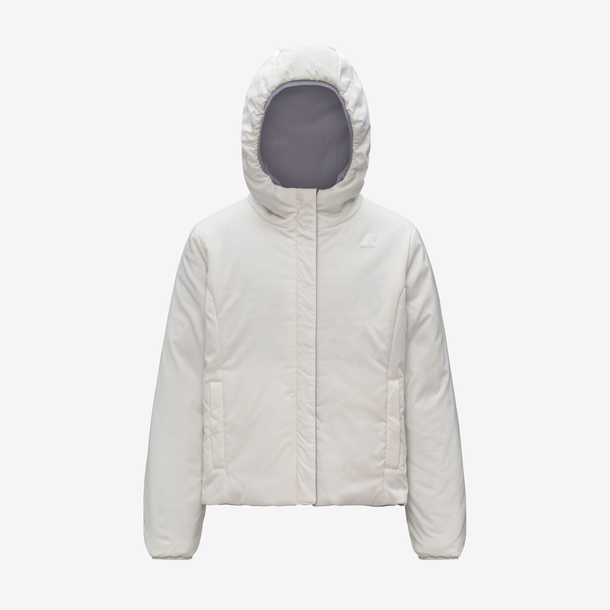 Jackets_GIRL_P. LILY ST WARM DOUBLE_Short_Violet Lavender - White Gardenia - Commercial 2