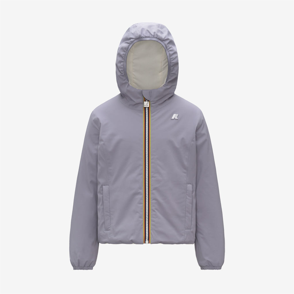 Jackets_GIRL_P. LILY ST WARM DOUBLE_Short_Violet Lavender - White Gardenia - Commercial 1