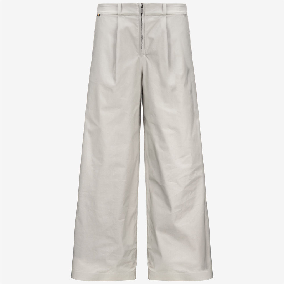 Beige Grey Women's Palazzo Sport Trousers for City Wear main