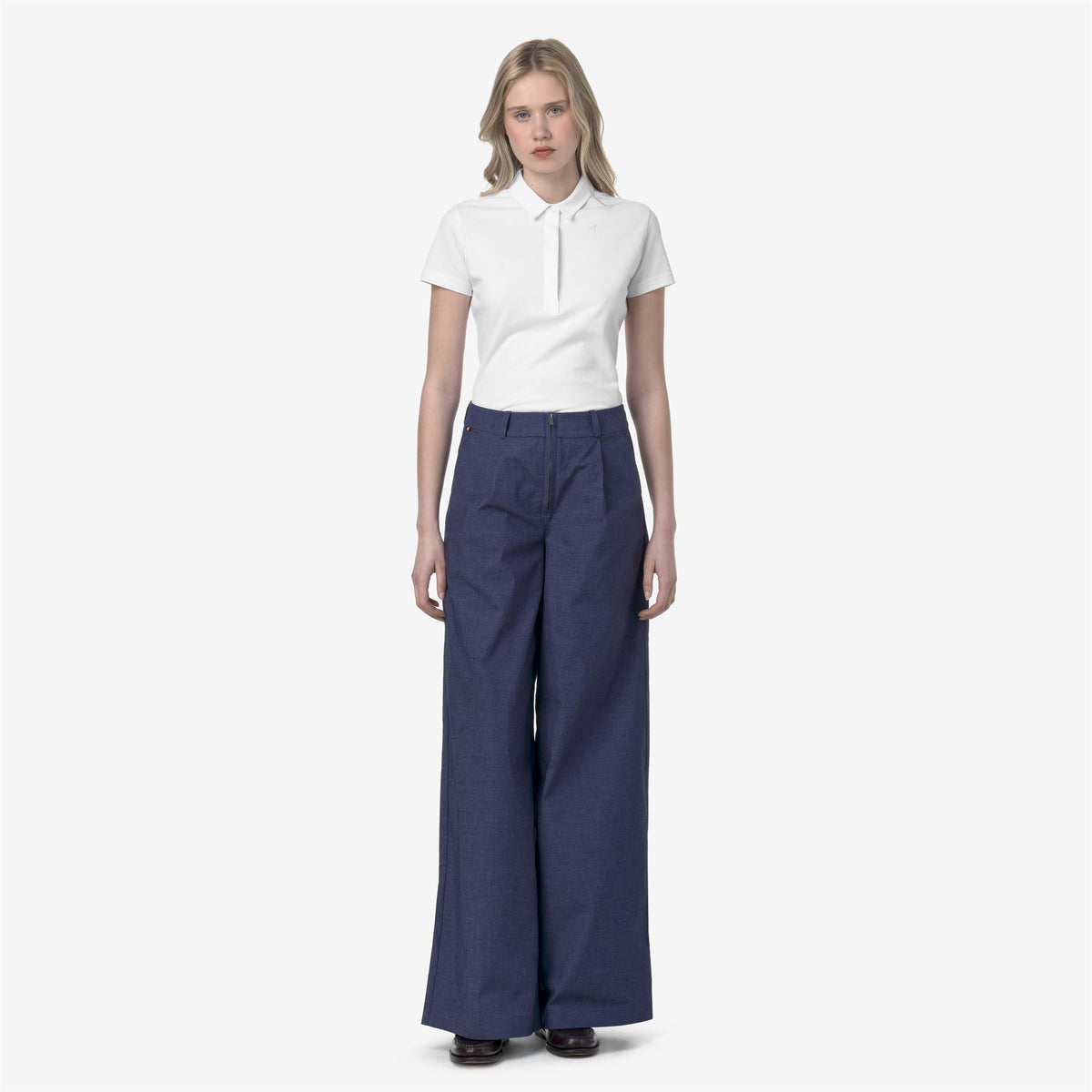 Pants_WOMAN_PIGALLE SOFT DENIM_Sport Trousers_Blue Deep Cobalt - Commercial 4