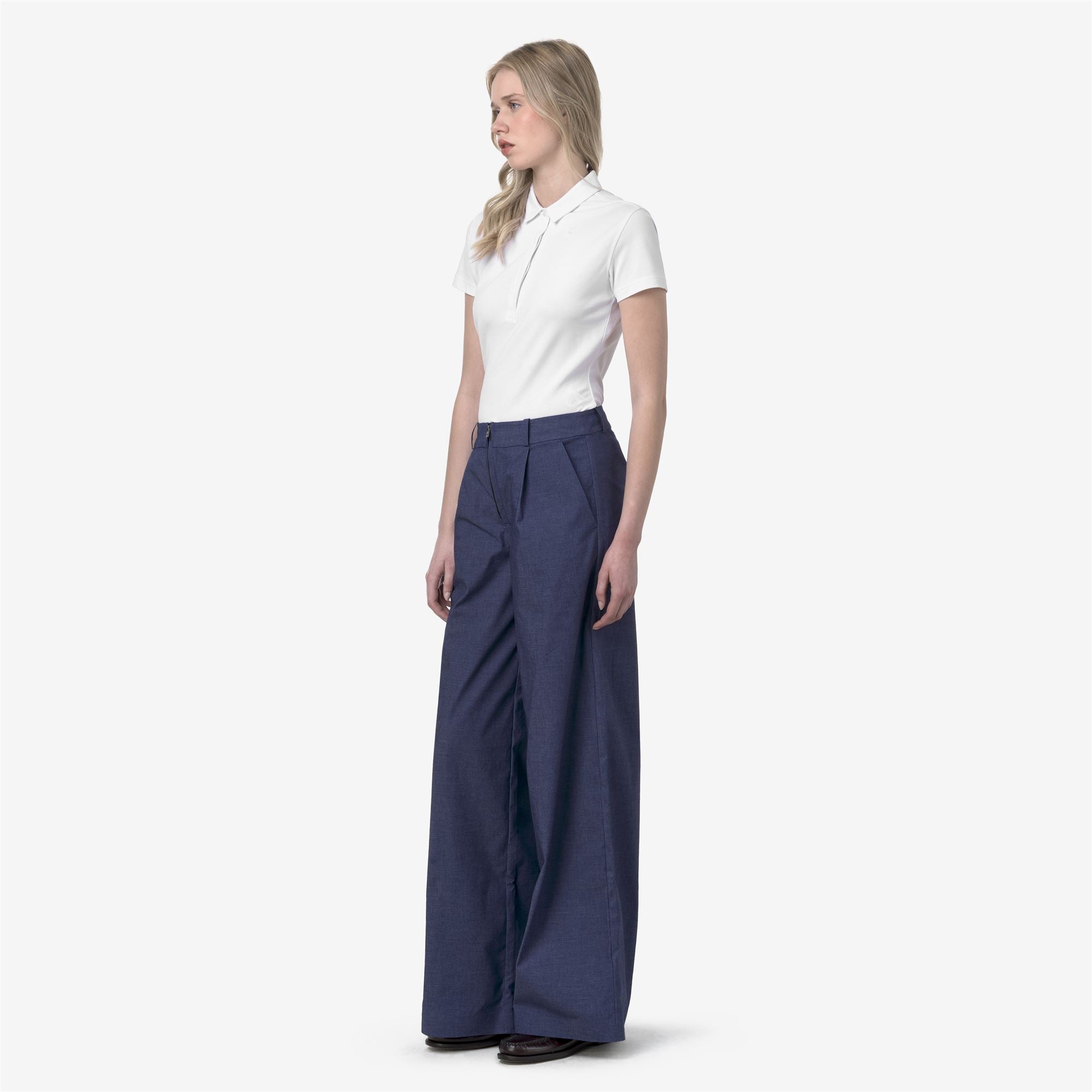 Pants_WOMAN_PIGALLE SOFT DENIM_Sport Trousers_Blue Deep Cobalt - Commercial 5