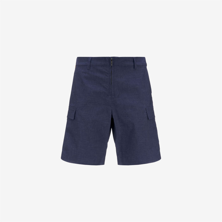 Cobalt blue Men's Cargo Bermuda Shorts for Casual City Wear 5