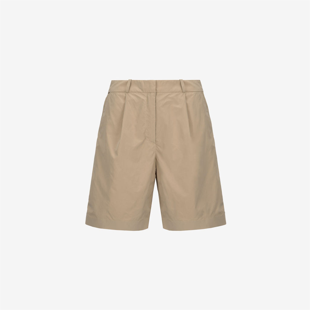 Shorts_WOMAN_ALLEN PEACH COTTON LIKE_Sport Shorts_Beige Rope - Commercial 1