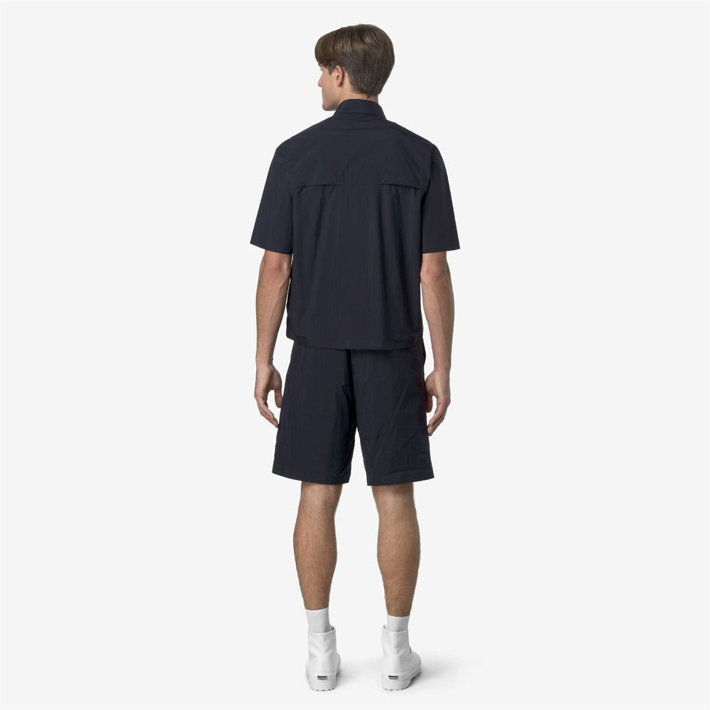 Blue Men's Waterproof Summer Sport Shorts with UV Protection 02