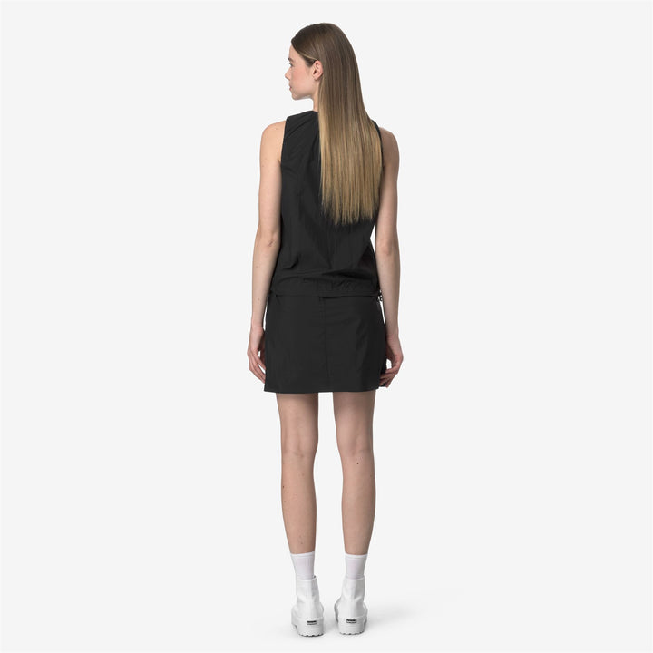 Black Grey Women's Summer Mini Skirt with UV Protection 3