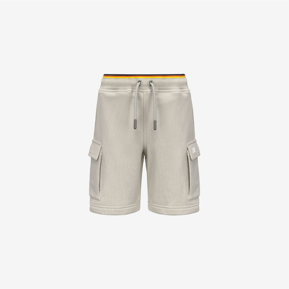 Shorts_BOY_P. ERIK STRIPES FRENCH TERRY_Sport Shorts_BEIGE LT - Commercial 1