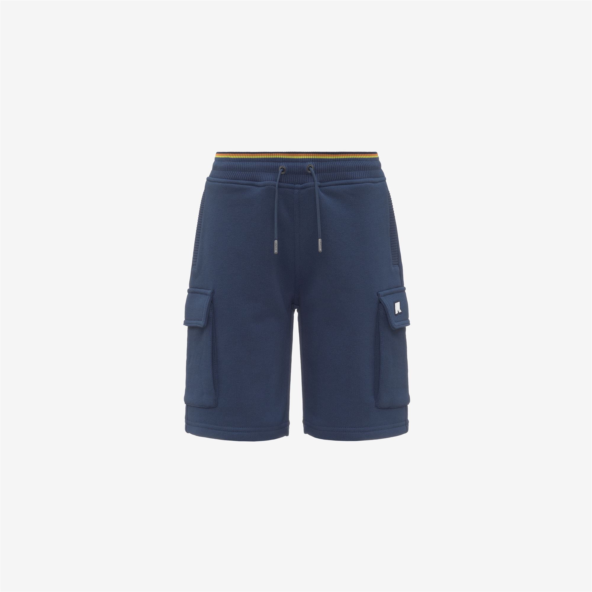 Shorts_Boy_P. ERIK STRIPES FRENCH TERRY_Sport Shorts_Blue Insignia - Commercial 1