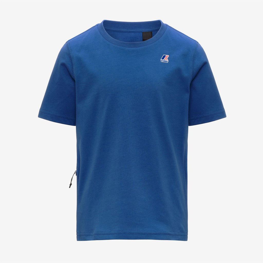 T-Shirts & Top_KID UNISEX_P. LEONIDE_T-Shirt_Blue Royal Marine - Commercial 1
