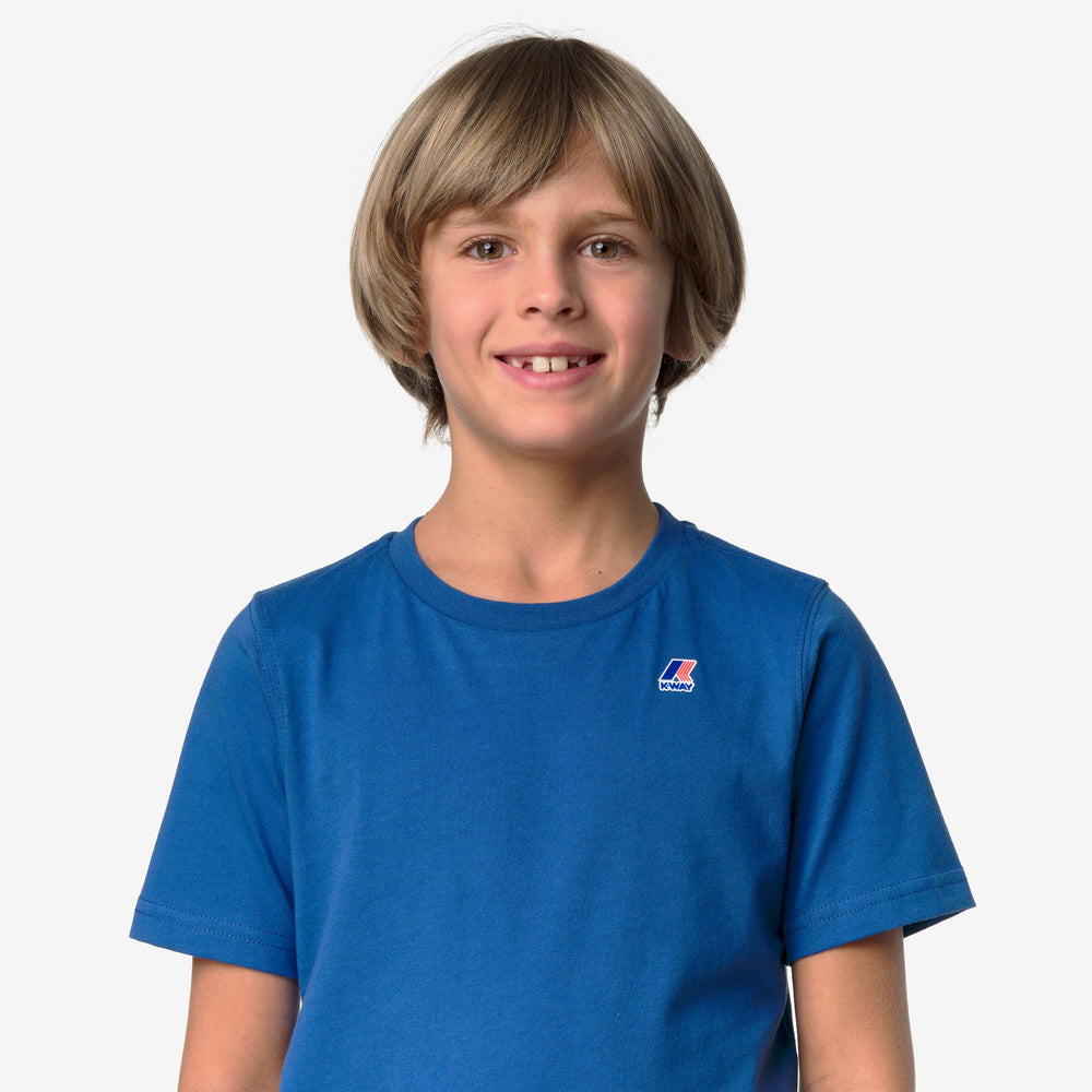 P. LEONIDE - T-ShirtsTop - T-Shirt - Bambino/a - BLUE ROYAL MARINE 02