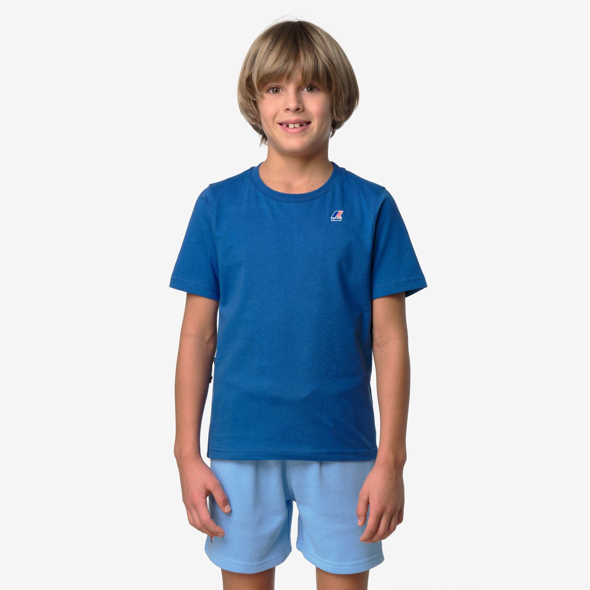 T-Shirts & Top_KID UNISEX_P. LEONIDE_T-Shirt_Blue Royal Marine - Commercial 4