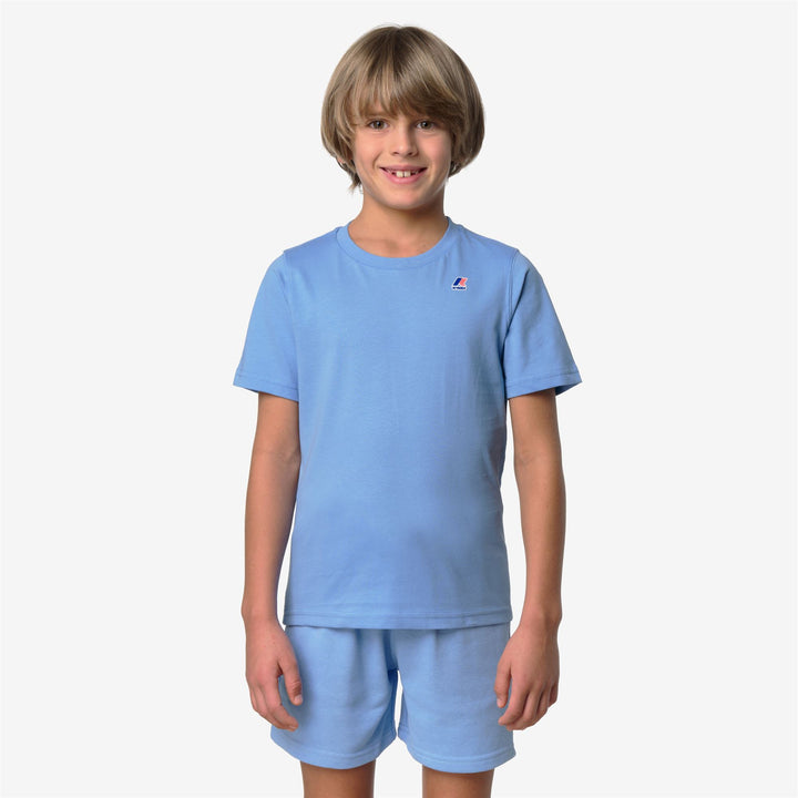 P. LEONIDE - T-ShirtsTop - T-Shirt - Kid unisex - BLUE CIELO 4