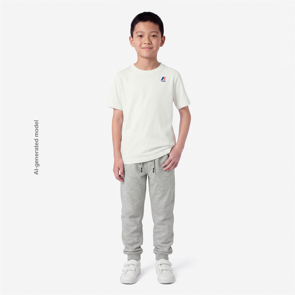 T-Shirts & Top_KID UNISEX_P. LEONIDE_T-Shirt_White Natural - Commercial 7