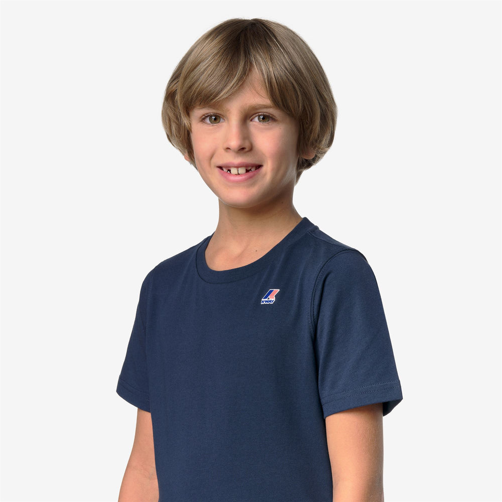 P. LEONIDE - T-ShirtsTop - T-Shirt - Kid unisex - BLUE INSIGNIA 02