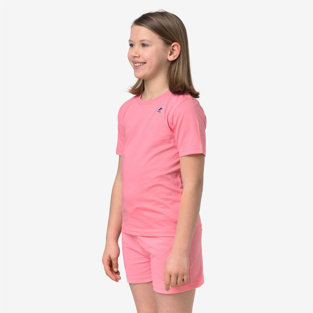 P. LEONIDE - T-ShirtsTop - T-Shirt - Kid unisex - PINK GERANIUM main