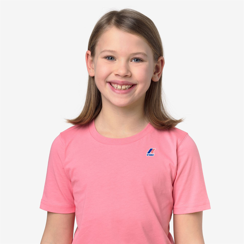 P. LEONIDE - T-ShirtsTop - T-Shirt - Bambino/a - PINK GERANIUM 02