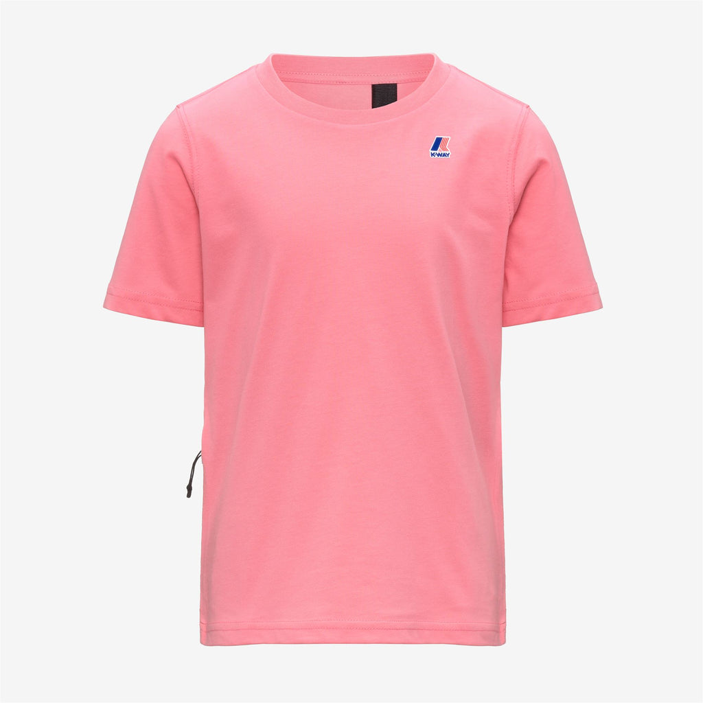 T-Shirts & Top_KID UNISEX_P. LEONIDE_T-Shirt_Pink Geranium - Commercial 1