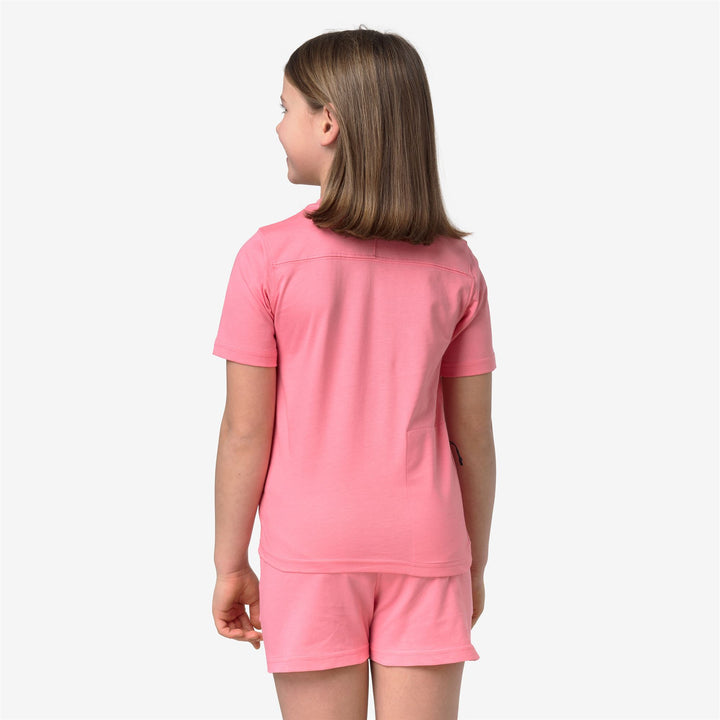 P. LEONIDE - T-ShirtsTop - T-Shirt - Kid unisex - PINK GERANIUM 6