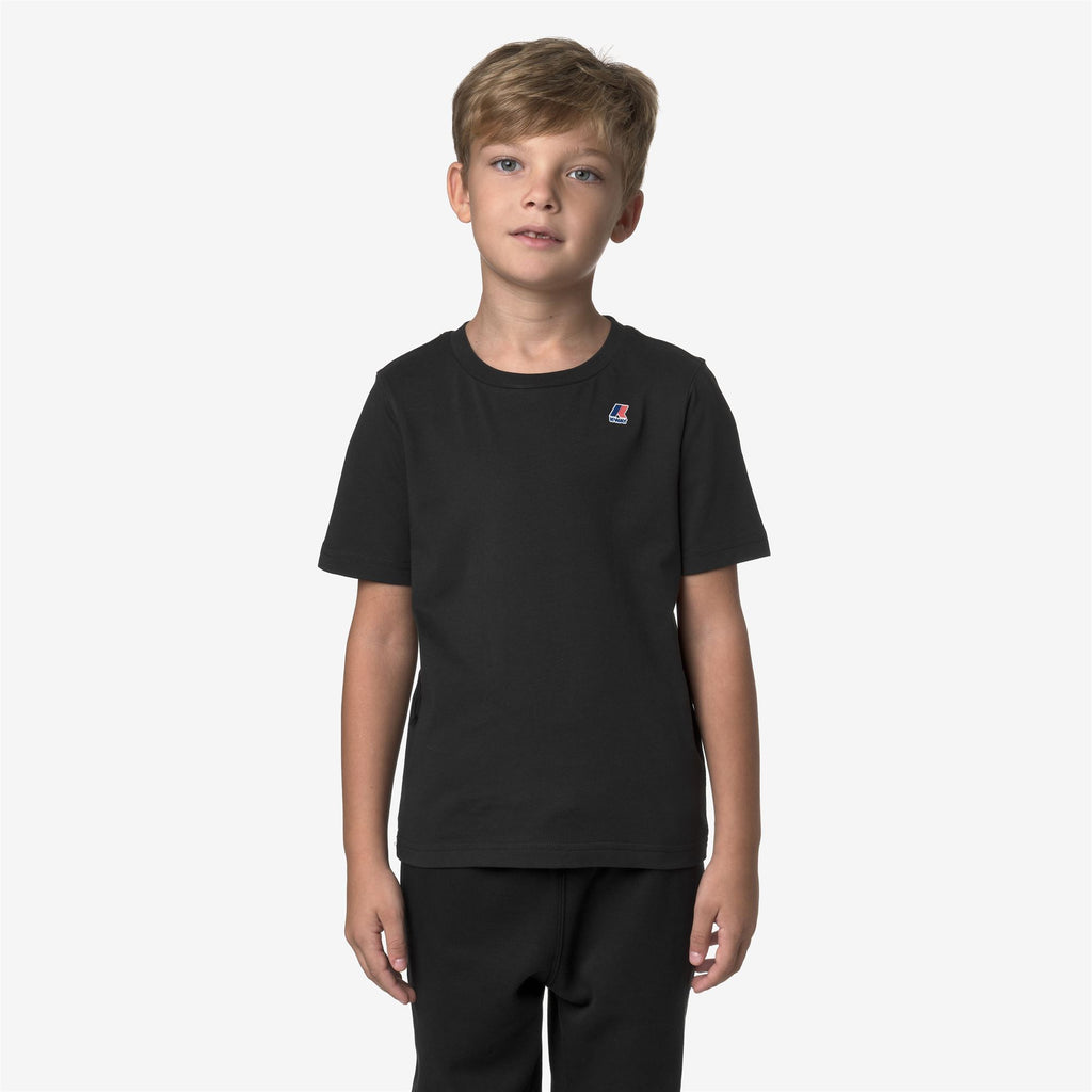 T-Shirts & Top_KID UNISEX_P. LEONIDE_T-Shirt_Black Pure - Commercial 4