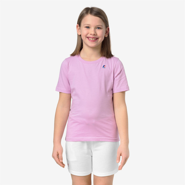 P. LEONIDE - T-ShirtsTop - T-Shirt - Kid unisex - PINK LAVENDER 4