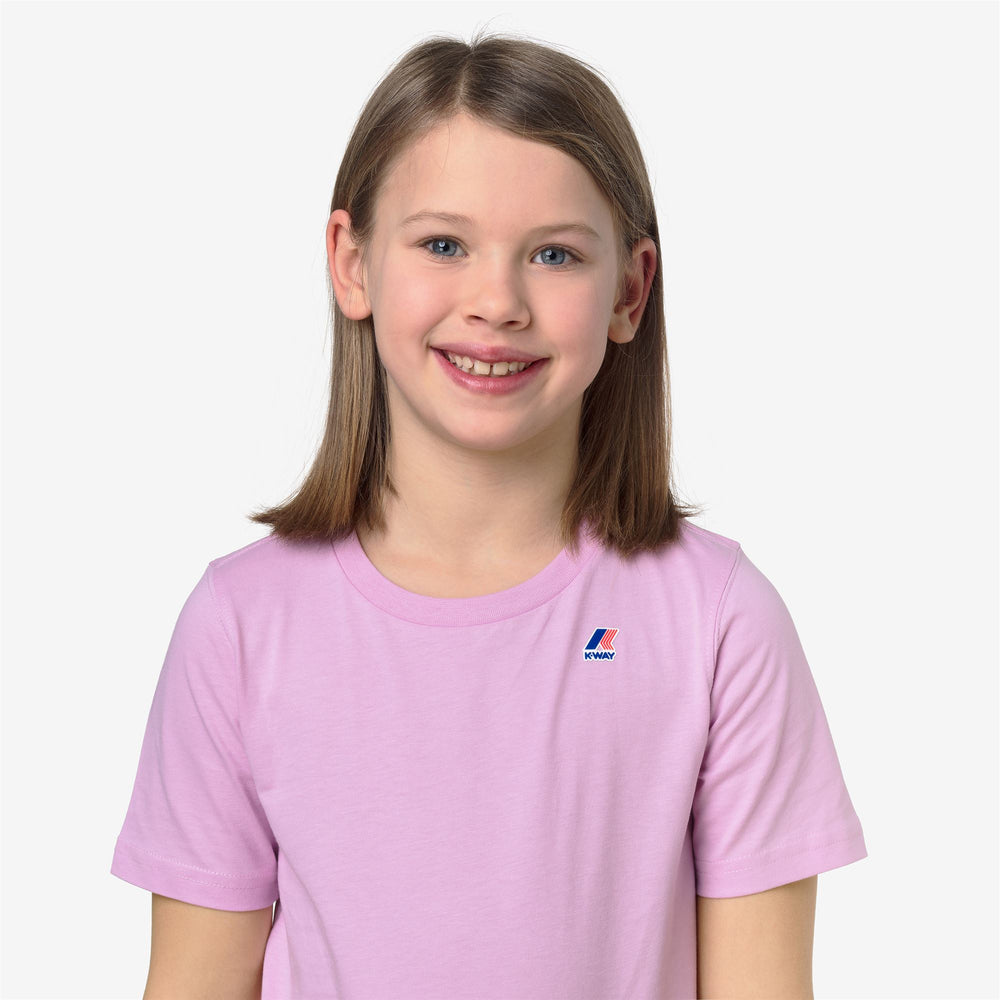 P. LEONIDE - T-ShirtsTop - T-Shirt - Bambino/a - PINK LAVENDER 02