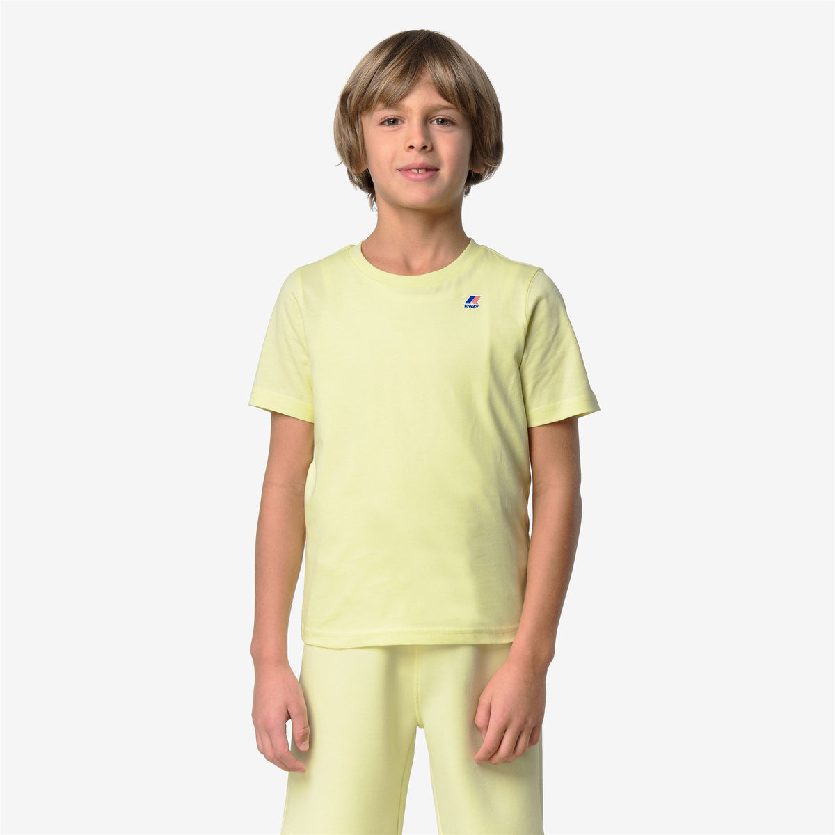 T-Shirts & Top_KID UNISEX_P. LEONIDE_T-Shirt_Yellow Lime - Commercial 4