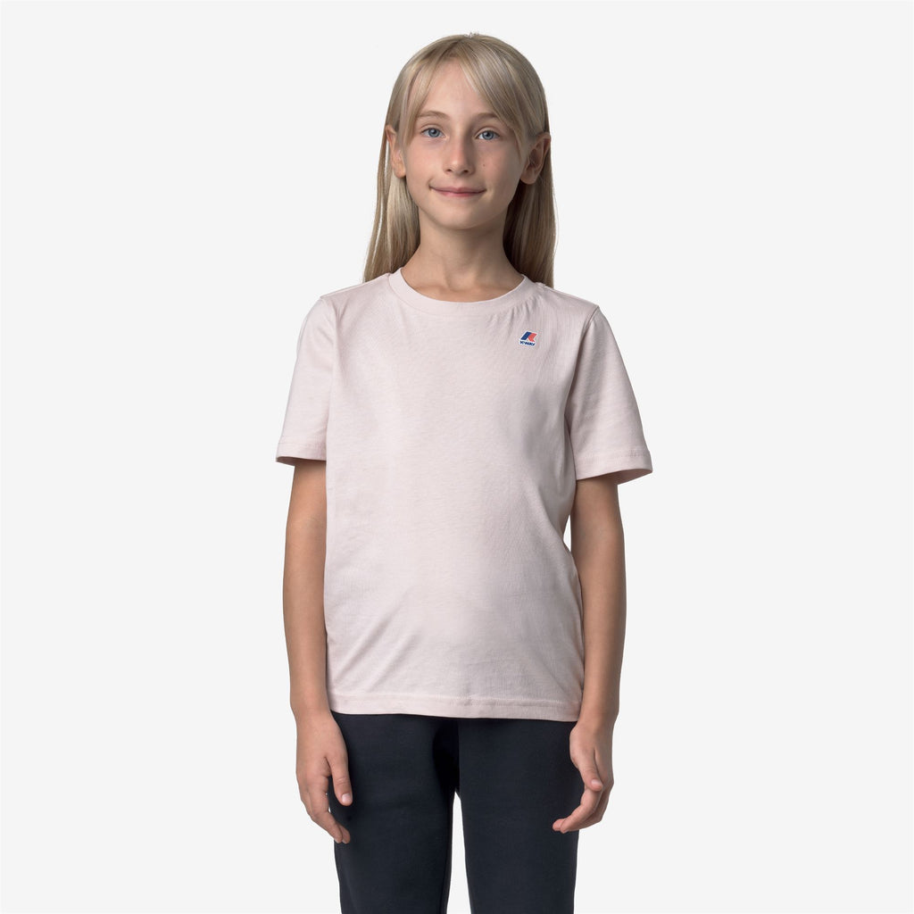T-Shirts & Top_KID UNISEX_P. LEONIDE_T-Shirt_Rose Hushed - Commercial 4