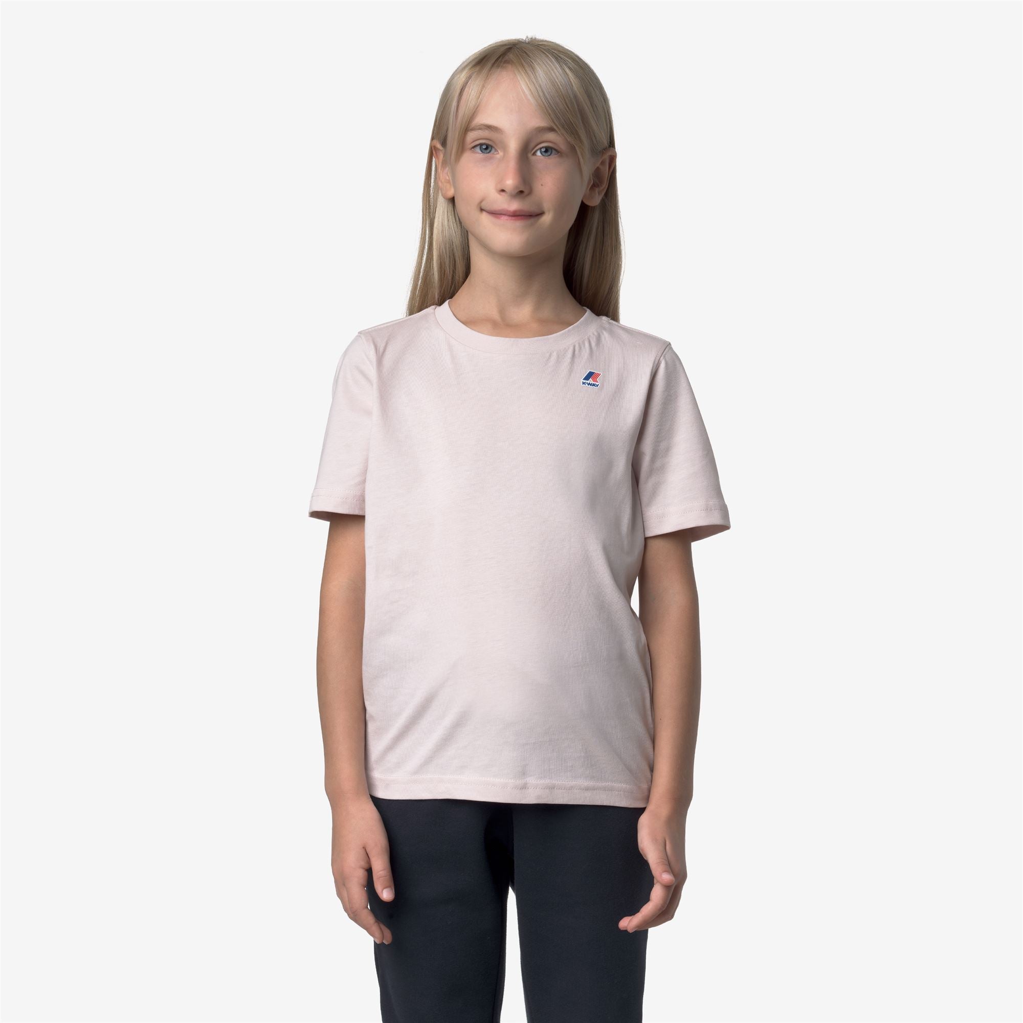 T-Shirts & Top_KID UNISEX_P. LEONIDE_T-Shirt_Rose Hushed - Commercial 4