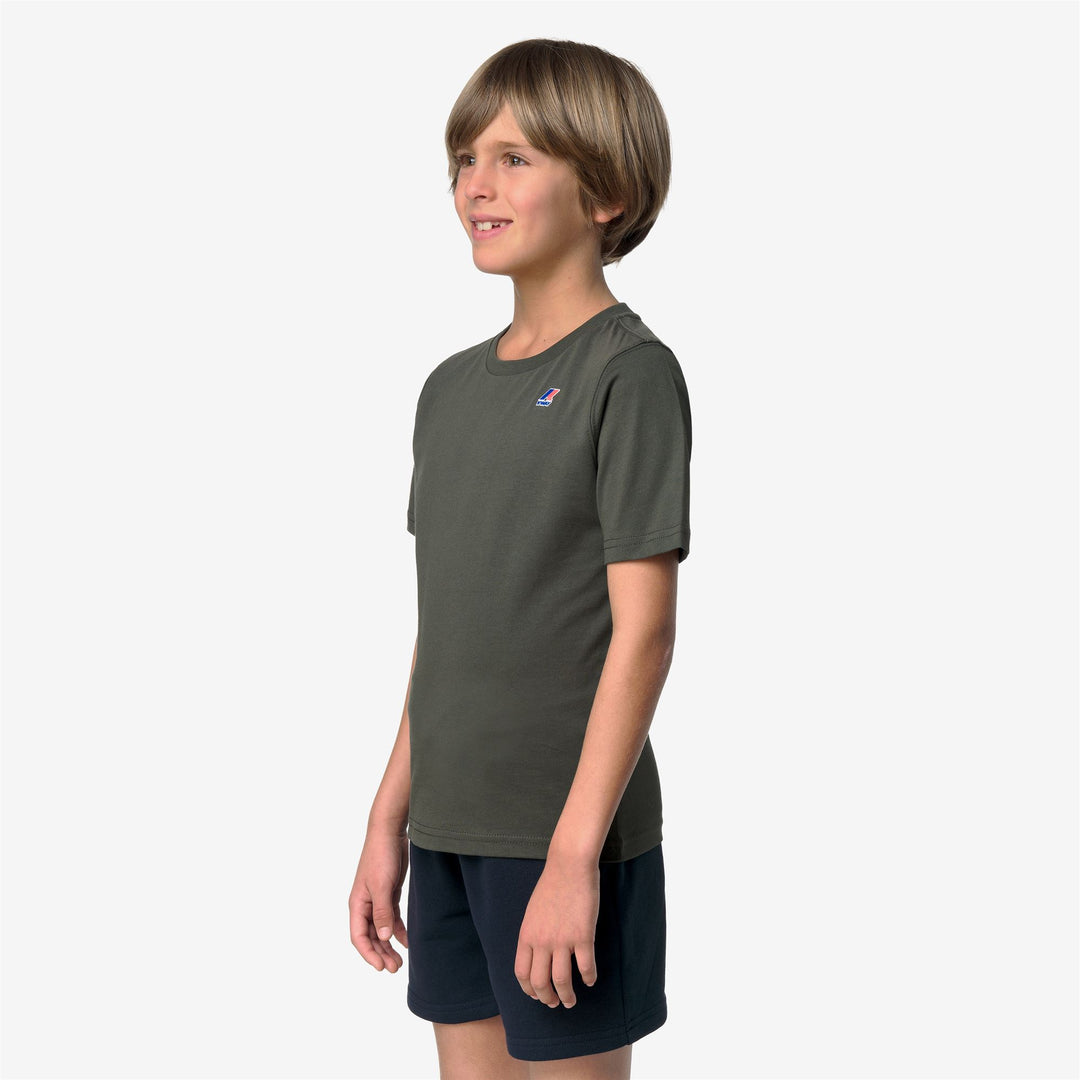 P. LEONIDE - T-ShirtsTop - T-Shirt - Kid unisex - GREEN BLACKISH main