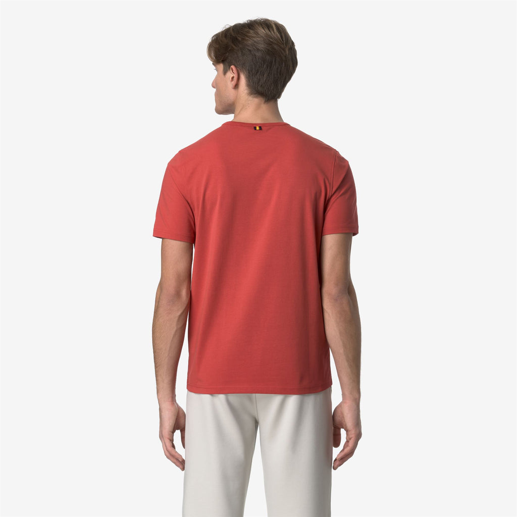T-Shirts & Top_MAN_ADAME LIGHT STRETCH JERSEY_T-Shirt_Red Jasper - Commercial 6