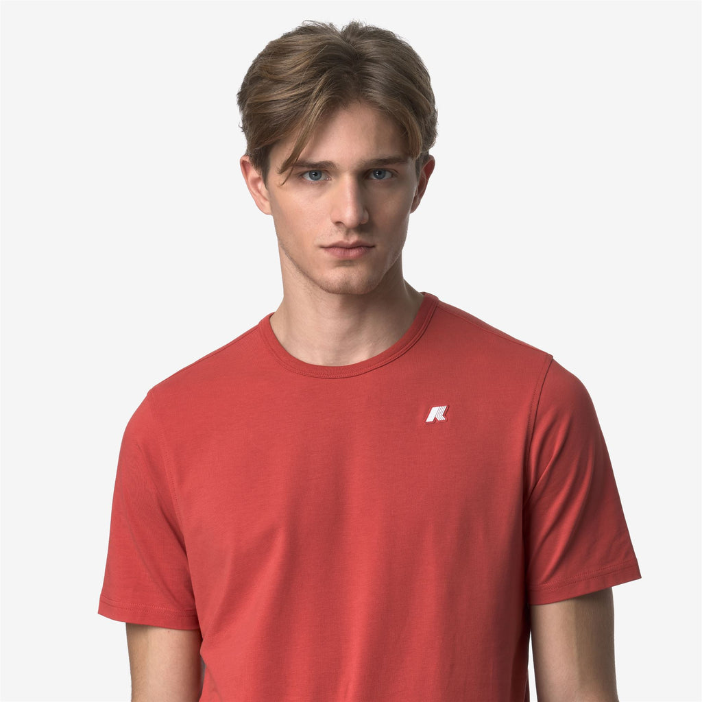 T-Shirts & Top_MAN_ADAME LIGHT STRETCH JERSEY_T-Shirt_Red Jasper - Commercial 7