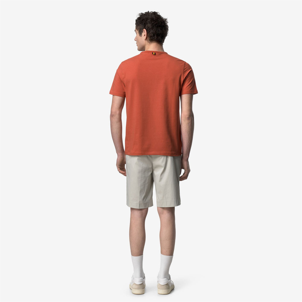 T-Shirts & Top_Man_ADAME LIGHT STRETCH JERSEY_T-Shirt_Orange Brownish - Commercial 6