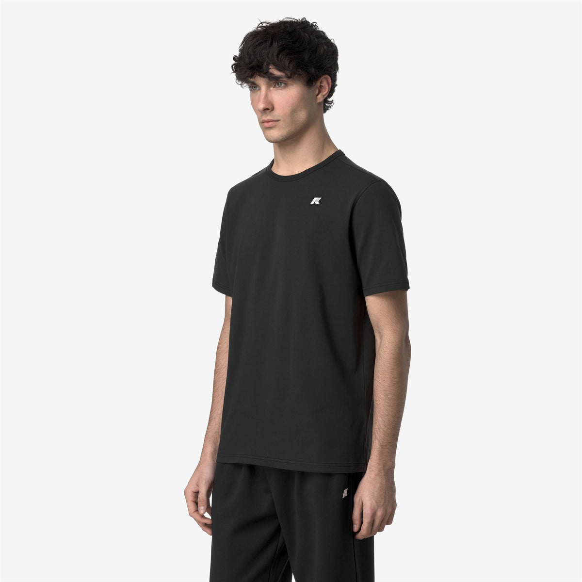 T-Shirts & Top_MAN_ADAME LIGHT STRETCH JERSEY_T-Shirt_Black Pure - Commercial 5